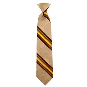 70s striped clip on tie 1970s vintage